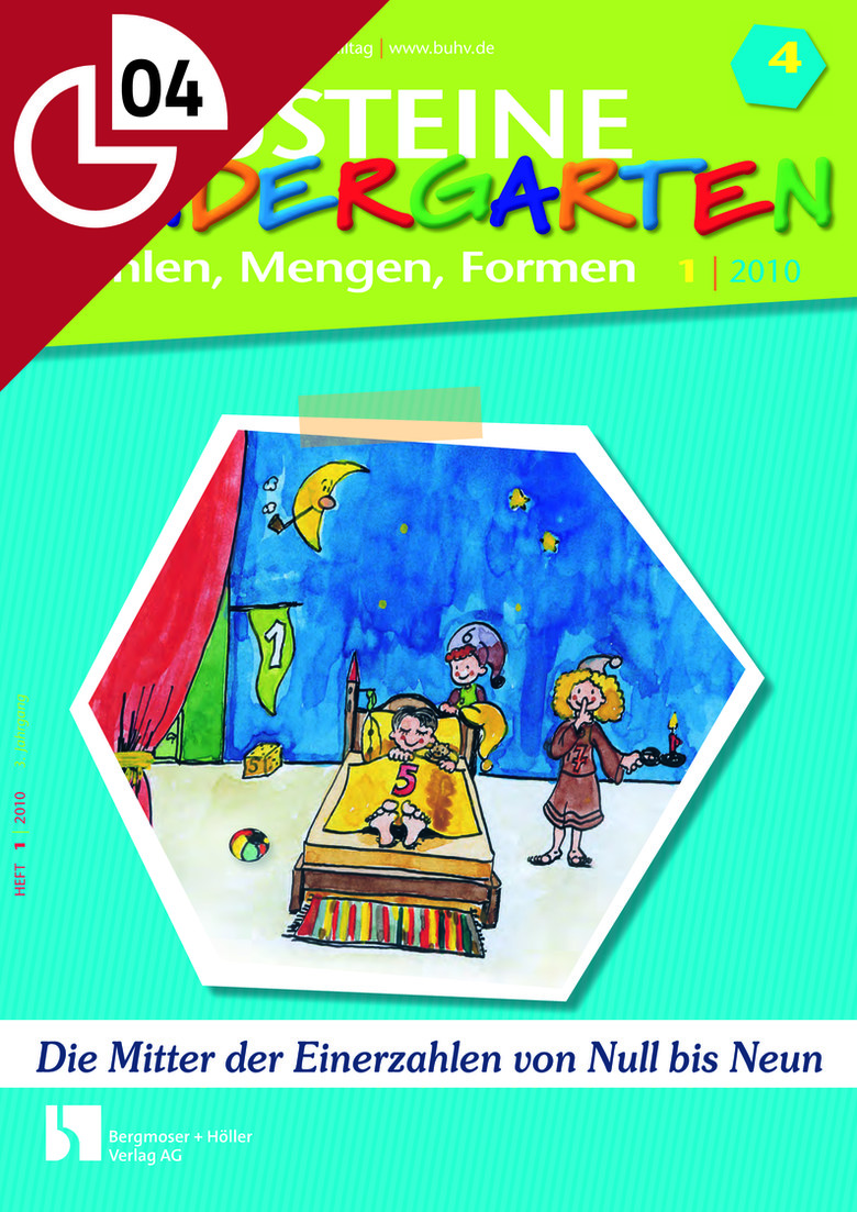 Die Mitte der Einerzahlen von 0 bis 9 | Zahlen und Mengen