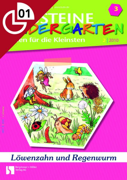 Löwenzahn und Regenwurm