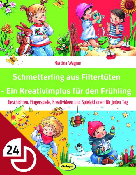 Schmetterling aus Filtertüten - Ein Kreativimpuls für den Frühling