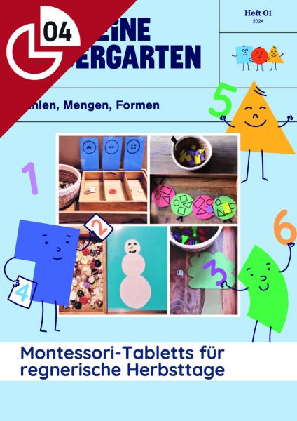 Montessori-Tabletts für regnerische Herbsttage