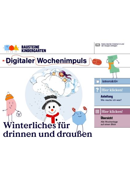 Winterliches für drinnen und draußen