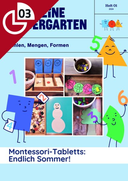 Montessori-Tabletts: Endlich Sommer!