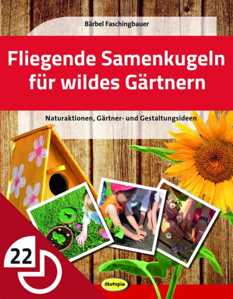 Fliegende Samenkugeln für wildes Gärtnern